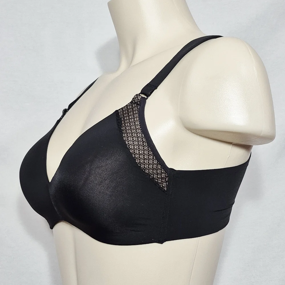 34B Warner's RN2771A Cloud 9 Wire Free‎ Bra with Lift Black